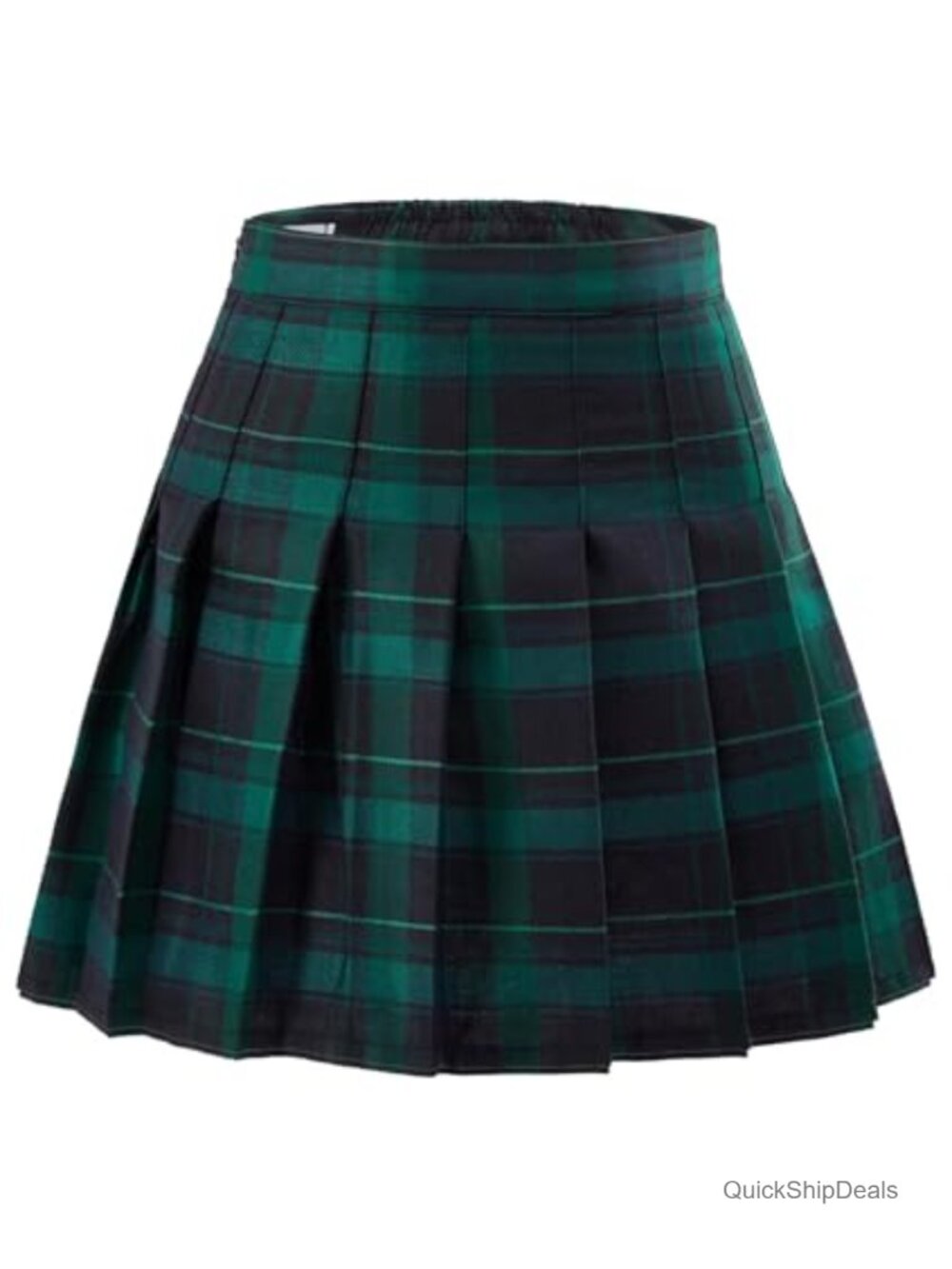 Pleated High Waisted Skorts with Built-in Shorts Casual Tennis